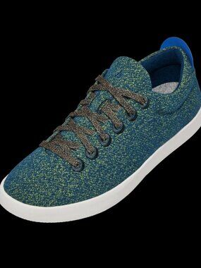 NWB Allbirds Wool Piper Sneaker Shoes Green White Size 11.5